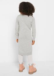 Robe en maille fille avec sac (Ens. 2 pces.), bpc bonprix collection