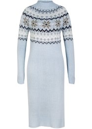 Robe en maille motif norvégien, longueur genou, bpc bonprix collection