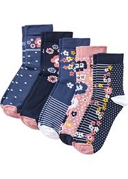 Lot de 5 paires de mi-chaussettes, bpc bonprix collection