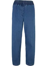 Jean mom, taille haute élastiquée, bonprix