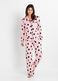 Pyjama avec patte de boutonnage, bpc bonprix collection