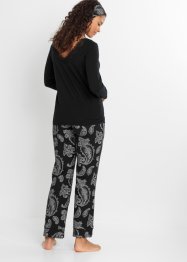 Pantalon de pyjama avec bandeau de front, bpc bonprix collection