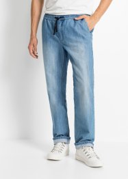 Lot de 2 jeans Regular Fit avec taille élastiquée, Straight, John Baner JEANSWEAR