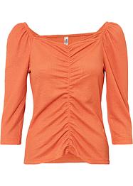 T-shirt manches longues avec décolleté cœur, RAINBOW