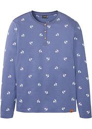 T-shirt col Henley, manches longues, bpc bonprix collection
