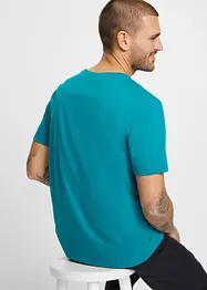 Lot de 2 T-shirts 100% coton, bonprix