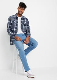 Jean Classic Fit en power stretch T400 confort pour le ventre, Tapered, John Baner JEANSWEAR