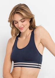 Brassière longue avec coton, bpc bonprix collection