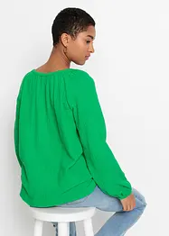 Blouse en gaze de coton, bonprix
