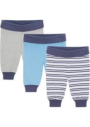 Lot de 3 pantalons bébé en coton, bpc bonprix collection