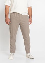 Pantalon chino taille extensible avec fines rayures Regular Fit, Tapered, RAINBOW