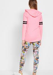 T-shirt à capuche + legging fille (Ens. 2 pces.), bpc bonprix collection