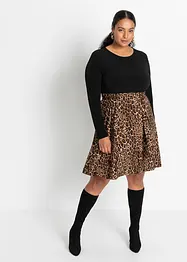 Robe courte avec ceinture, bonprix