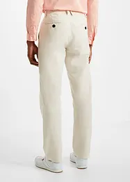 Pantalon jogger droit en lin mélangé, loose, bonprix