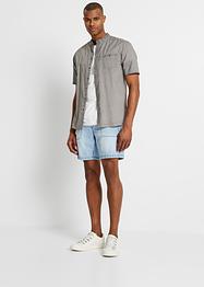 Chemise manches courtes aspect délavé, John Baner JEANSWEAR