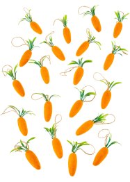 Déco à suspendre carottes (Ens. 20 pces.), bpc living bonprix collection