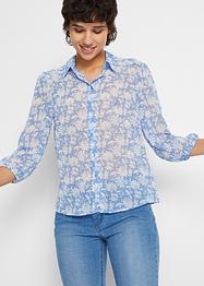 Chemisier en chiffon avec polyester recyclé, RAINBOW