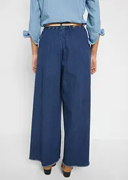 Jupe-pantalon en jean, bonprix