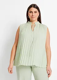 Top blouse plissé, bonprix