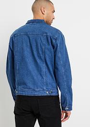 Veste en jean extensible avec fermeture zippée, John Baner JEANSWEAR