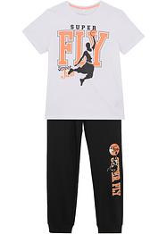 T-shirt et pantalon de jogging garçon (Ens. 2 pces.), bpc bonprix collection