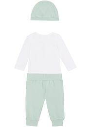 Body bébé, pantalon, bonnet (Ens. 3 pces.), bpc bonprix collection