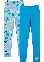 Lot de 2 leggings fille, bpc bonprix collection