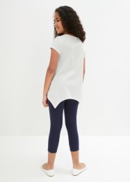 T-shirt long et legging 3/4 fille (Ens. 2 pces.), bpc bonprix collection