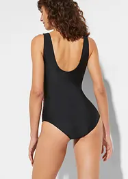 Maillot 1 pièce sculptant effet croisé, maintien modéré, bonprix