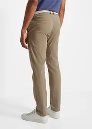 Pantalon chino extensible avec ceinture, coupe droite et loose, bonprix