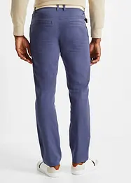 Pantalon chino extensible Regular Fit coupe confort pour le ventre avec ceinture, Straight, bonprix