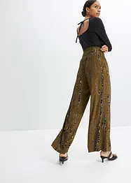 Pantalon palazzo à imprimé batik, bonprix