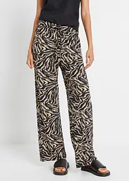 Pantalon fluide en jersey viscose, bonprix