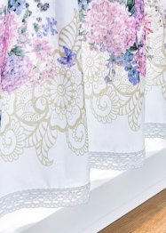 Brise-bise en coton avec imprimé floral, bpc living bonprix collection
