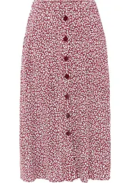 Jupe midi en viscose avec poches, bonprix