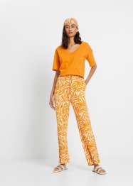 Pantalon en jersey viscose avec taille confortable, bpc bonprix collection