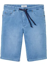 Bermuda confortable en jean et molleton, Regular, bonprix