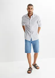 Bermuda confortable en jean et molleton, Regular, bonprix