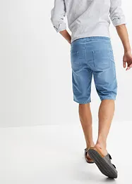 Bermuda confortable en jean et molleton, Regular, bonprix