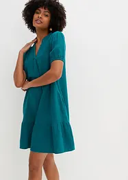 Robe en mousseline à volant, bonprix