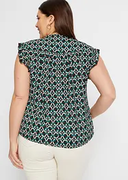 Blouse sans manches imprimée, bonprix