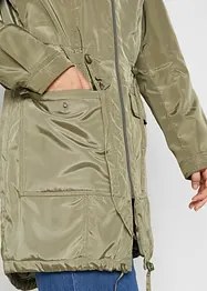 Manteau légèrement doublé avec cordon de serrage, bonprix