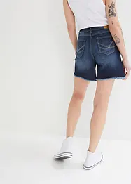 Short en jean, taille mi-haute, extensible, bonprix