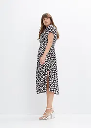 Robe imprimée avec smock, bonprix