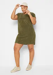 Robe T-shirt en tissu éponge, bonprix