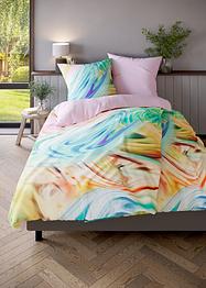 Parure de lit réversible avec motif abstrait, bpc living bonprix collection