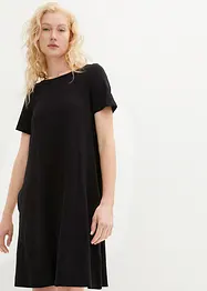 Robe en fil flammé avec poches en coton, longueur genou, bonprix