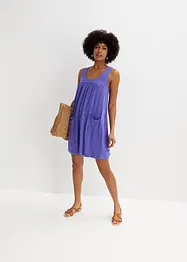 Robe courte en jersey avec poches, bonprix