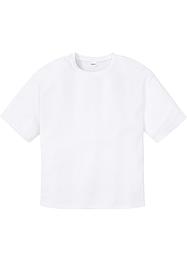 T-shirt en tissu structuré, Loose Fit, John Baner JEANSWEAR