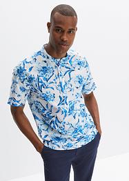 Chemise manches courtes avec col montant, RAINBOW